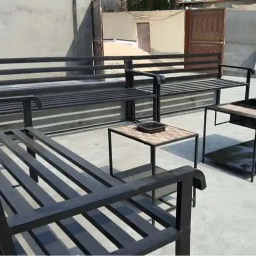 تفصيل جلسات حديد زخرفي